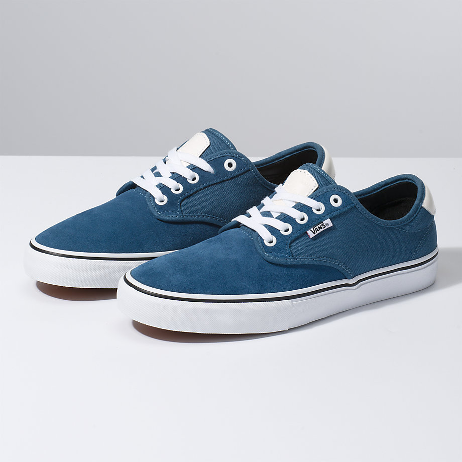 Vans Erkek Spor Ayakkabı Chima Ferguson Pro Mavi Gri/Beyaz | 70370-742